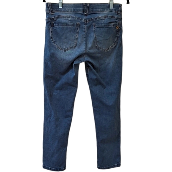 DEMOCRACY "Ab"solution Blue Ankle Skimmer Skinny Women's Jeans (6) - Picture 2 of 5